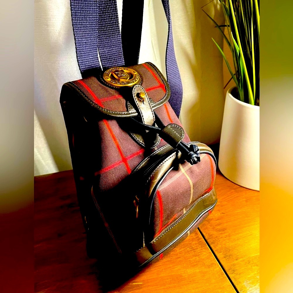 Burberrys Vintage Mini Backpack - image 7